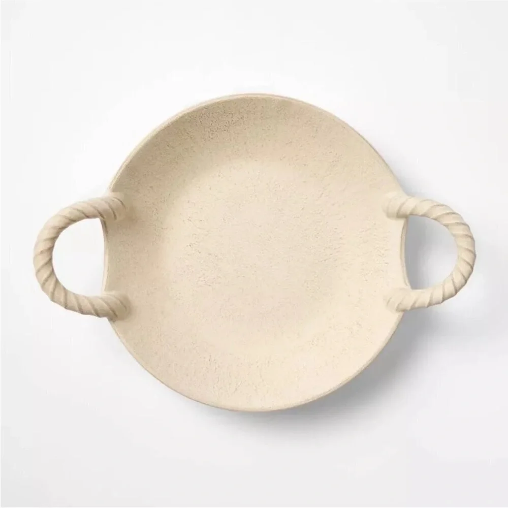 Antique-Finish Ceramic Bowl - Threshold designed with Studio McGee